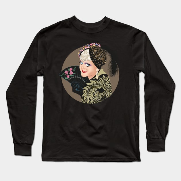 Salome Otterbourne Long Sleeve T-Shirt by AlejandroMogolloArt